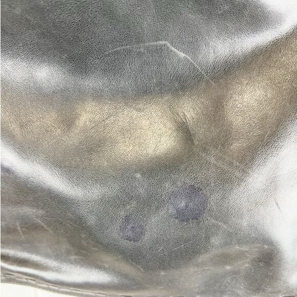 Vintage Coach 9466 Black Cowhide Leather Tote Shoulder Bag Whipstitch - Picture 3 of 10